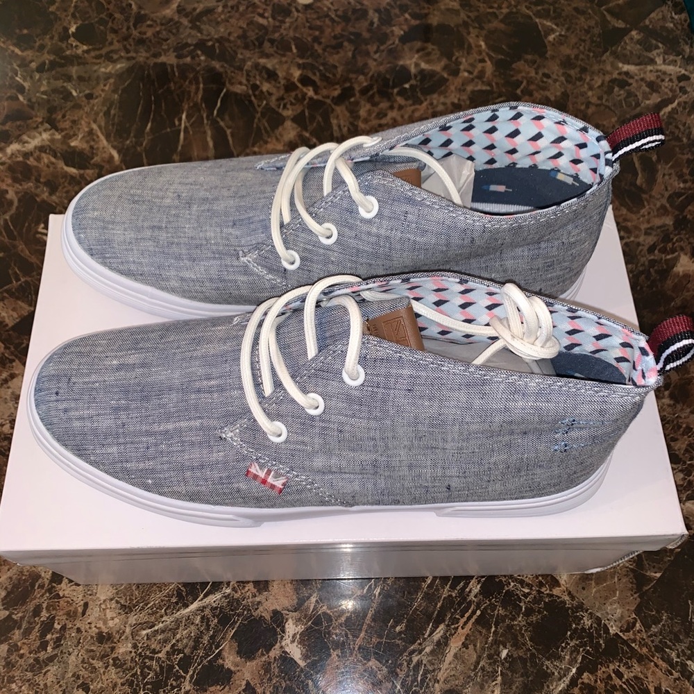 Ben Sherman Bristol Chukka Sneaker Navy Chambray - Picture 5 of 8